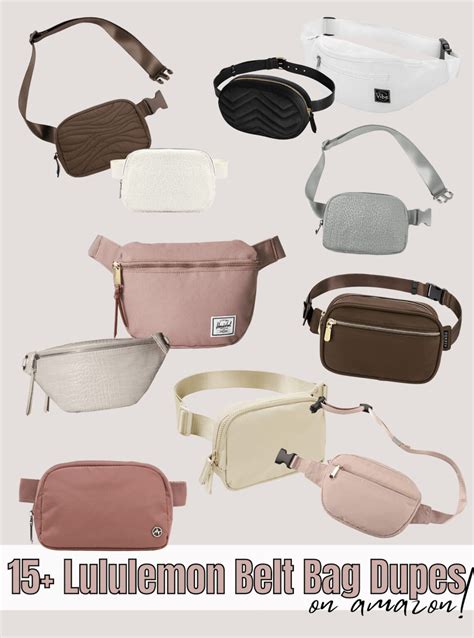 lulu belt bag dupes|best lululemon dupe belt bag.